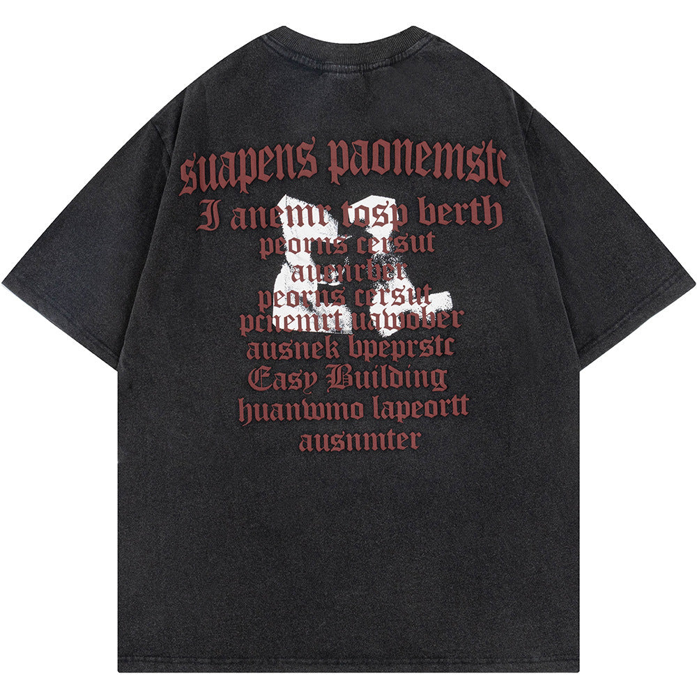 Casual Short Sleeve T-shirt Top Men