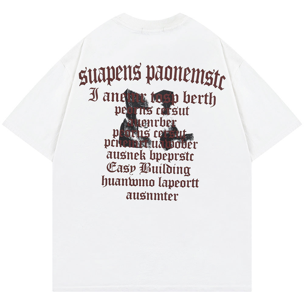 Casual Short Sleeve T-shirt Top Men